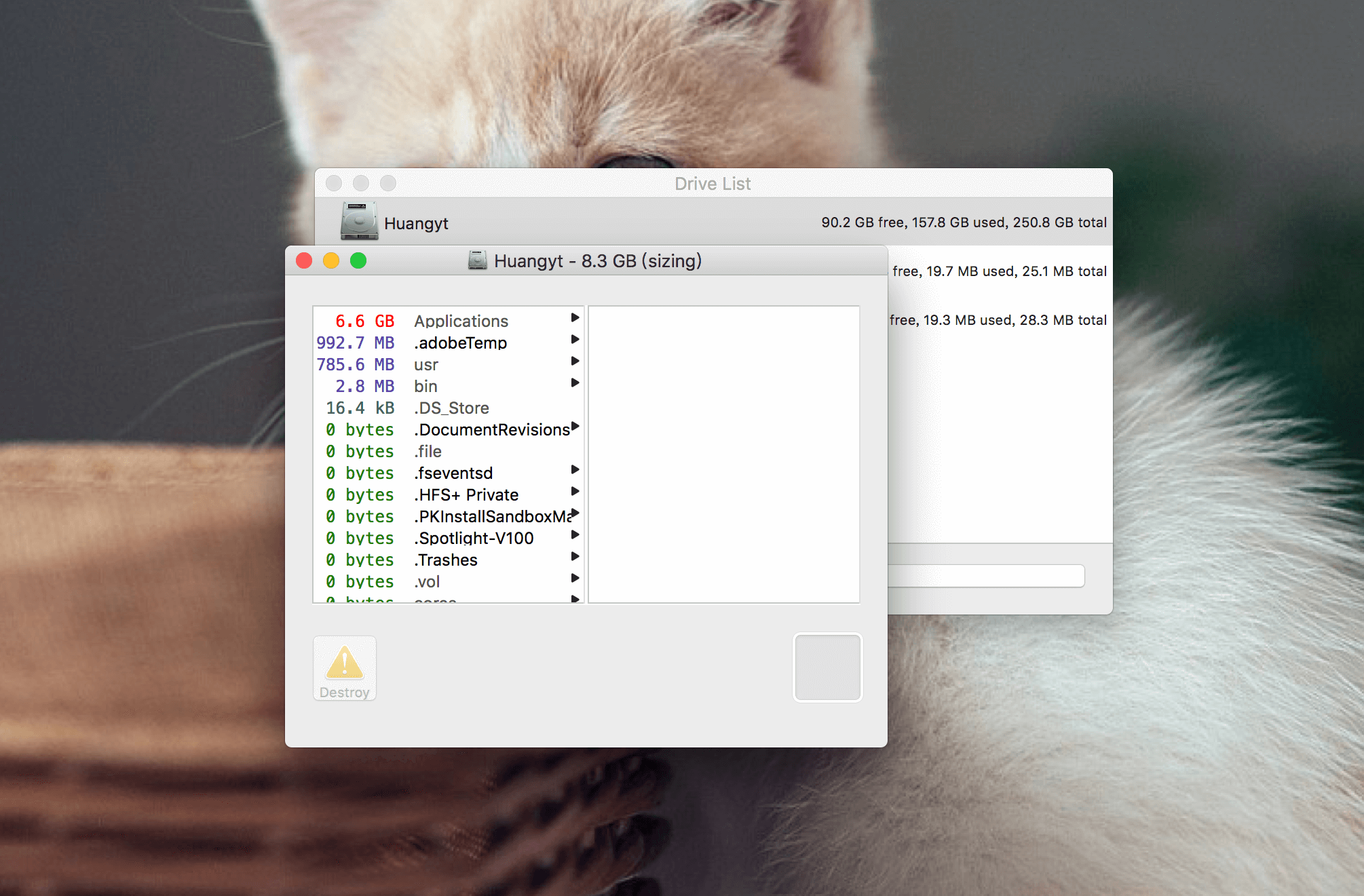 OmniDiskSweeper 1.11 直观查看磁盘容量工具