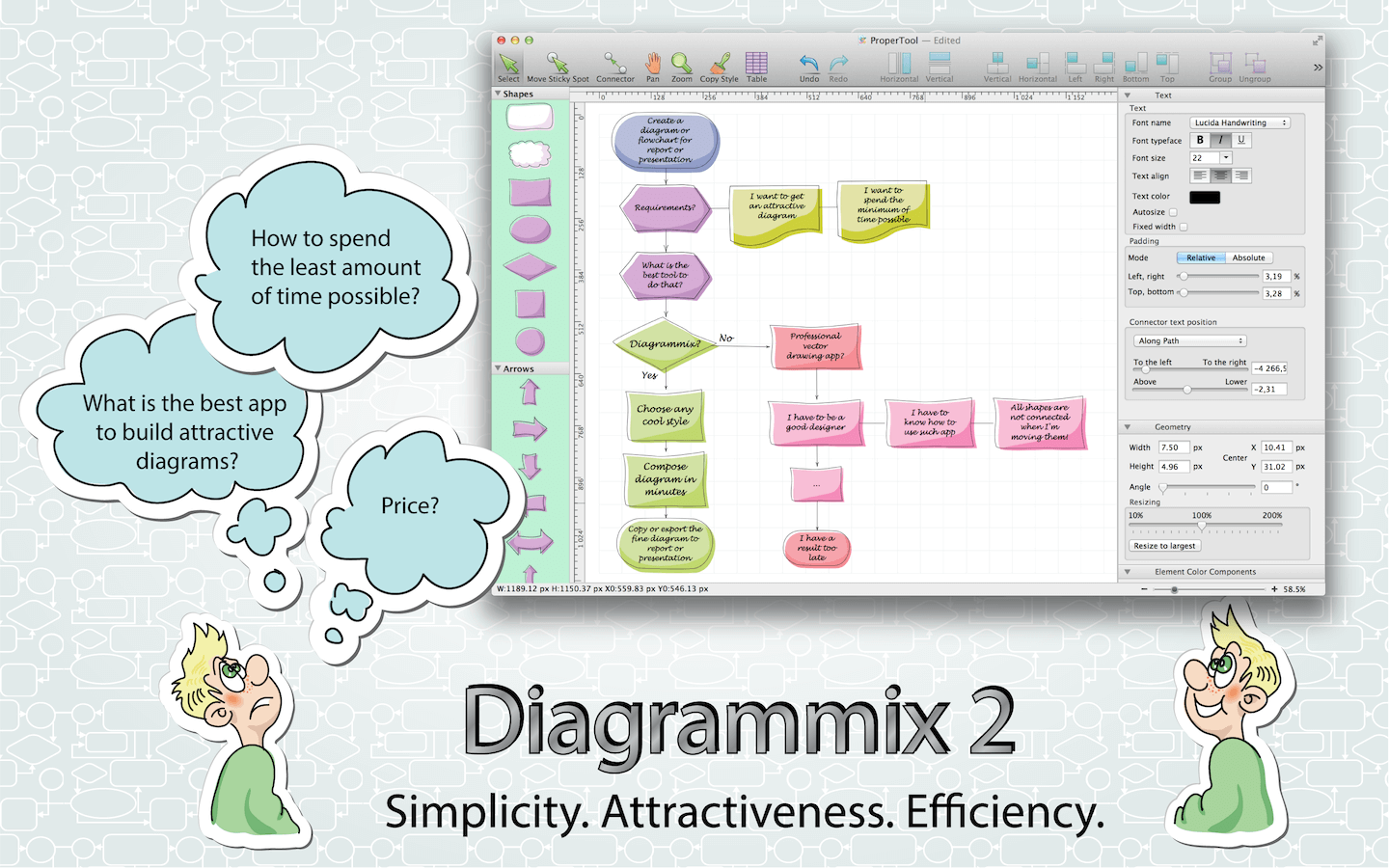 Diagrammix 2.16 思维导图软件 Diagrammix 2.16 思维导图软件