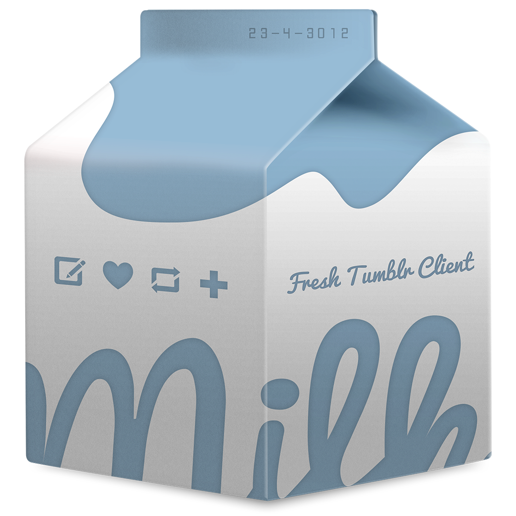 Milk 2.3.3 Tumblr桌面增强客户端 Milk 2.3.3 Tumblr桌面增强客户端