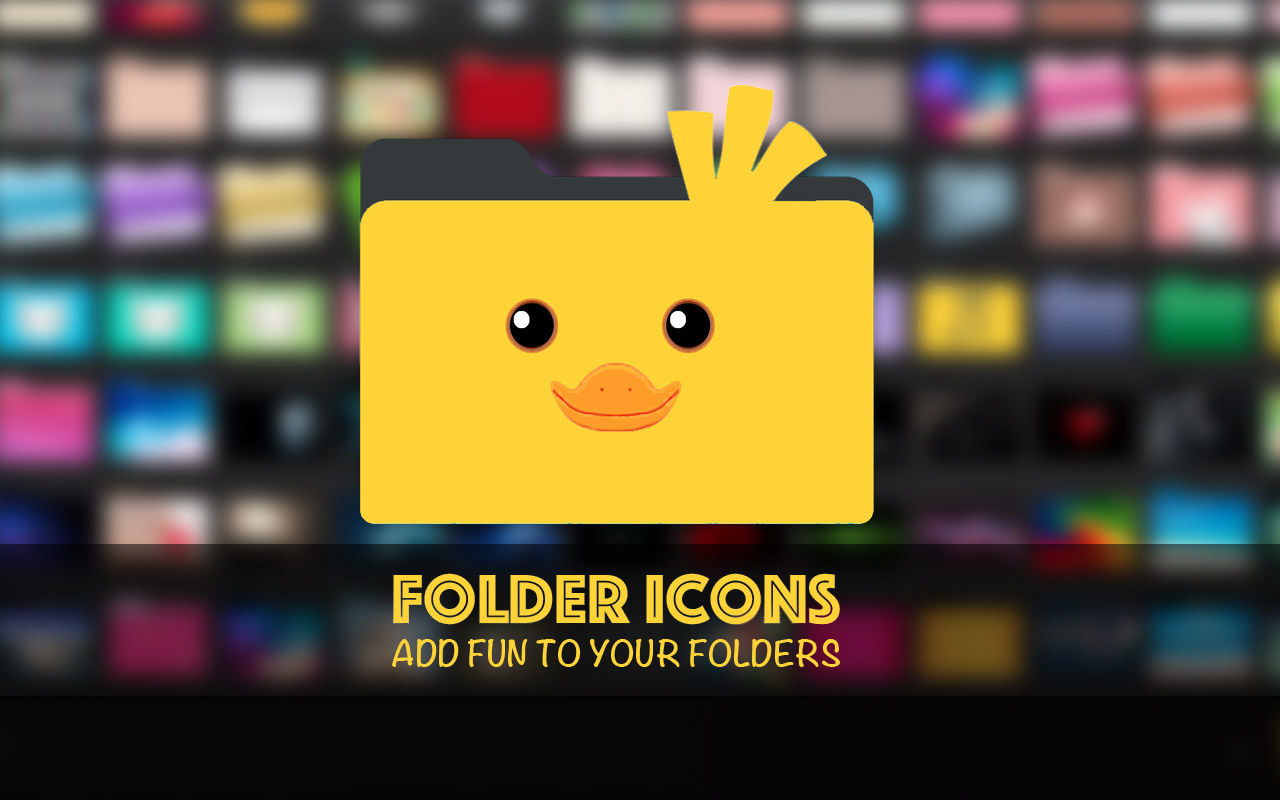 Folder Icons 1.4 文件夹图标定制工具 Folder Icons 1.4 文件夹图标定制工具