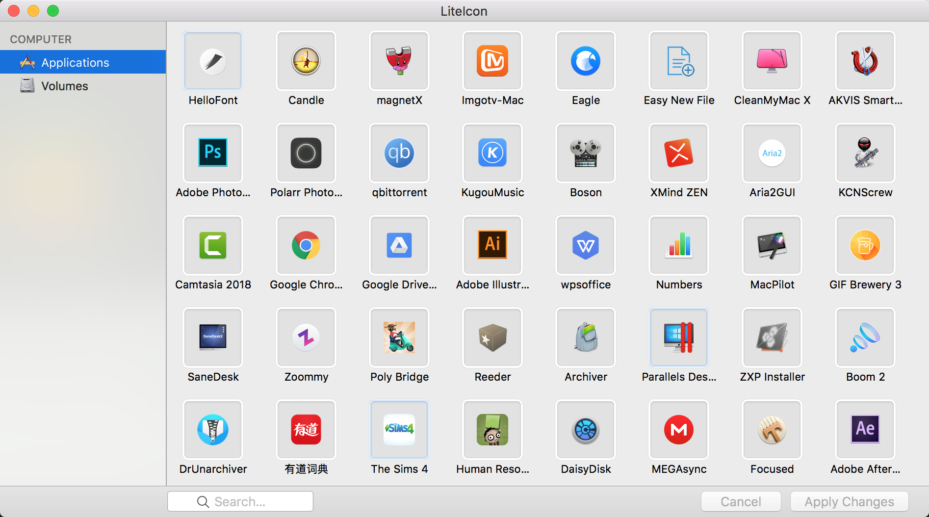 LiteIcon 3.9 快速更改/恢复系统图标 LiteIcon 3.9 快速更改/恢复系统图标