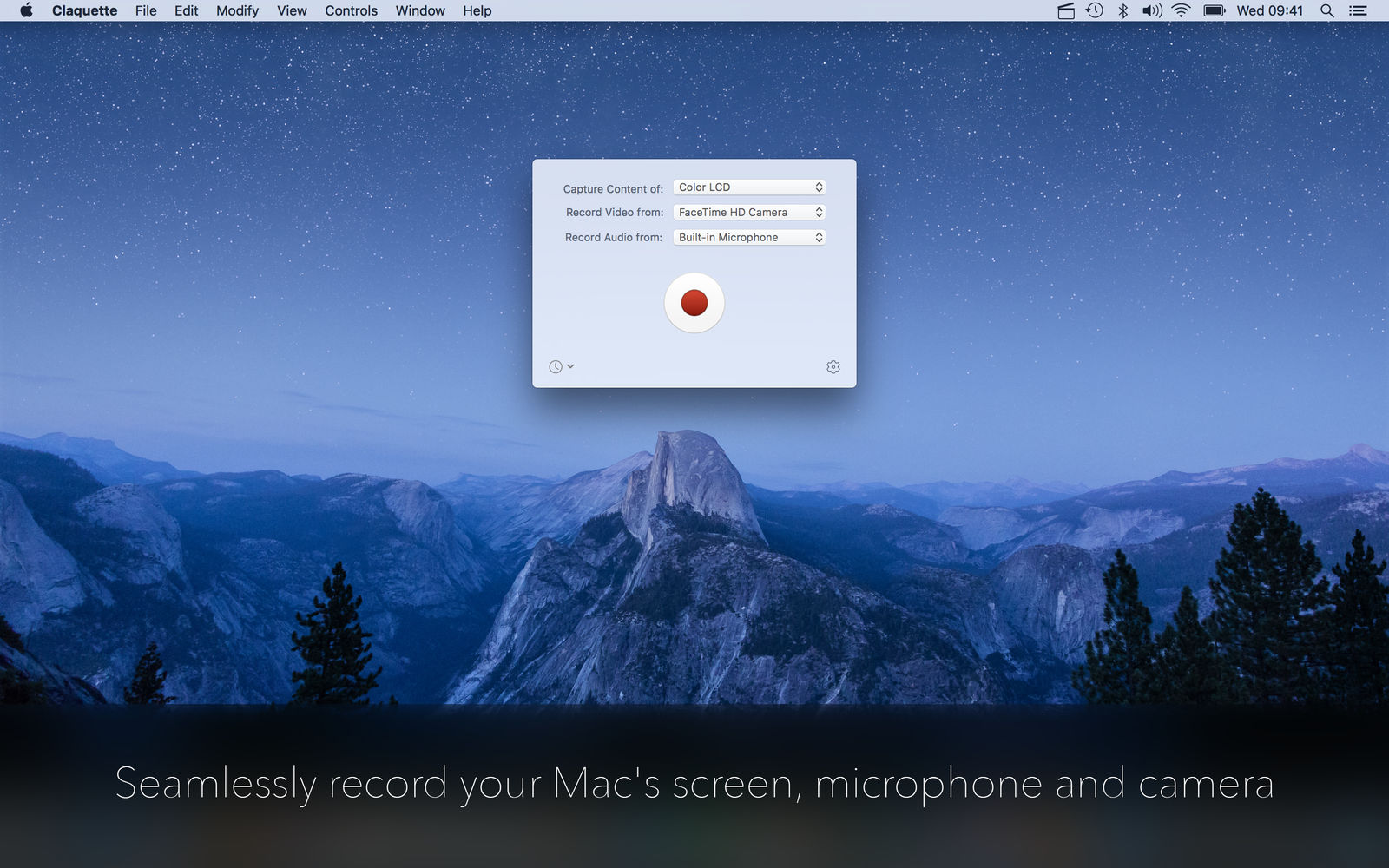 Claquette 1.5.8 Mac录音软件 Claquette 1.5.8 Mac录音软件