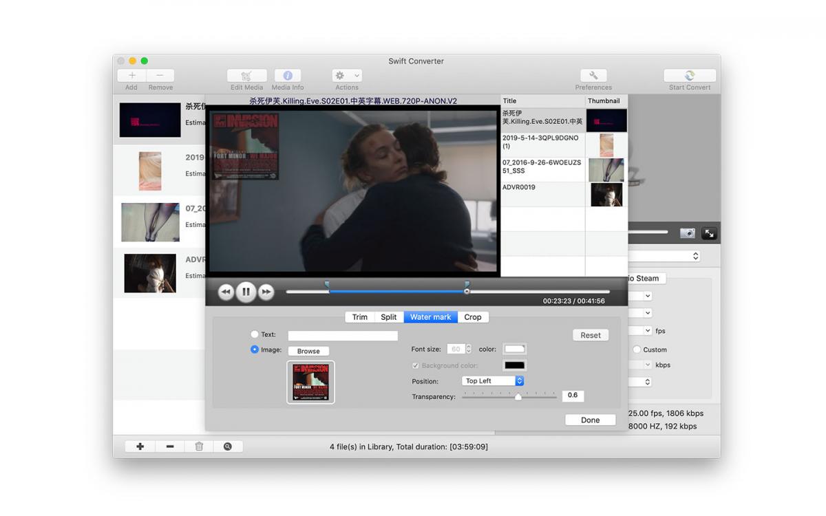 Swift Converter 4.1.0 媒体格式转换工具 Swift Converter 4.1.0 媒体格式转换工具