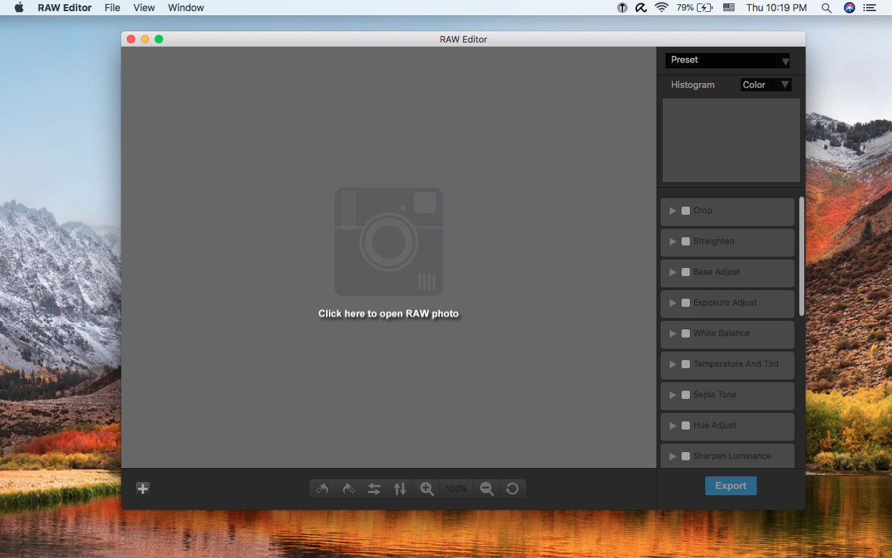 RAW-Editor 2.0 RAW图像编辑器 RAW-Editor 2.0 RAW图像编辑器