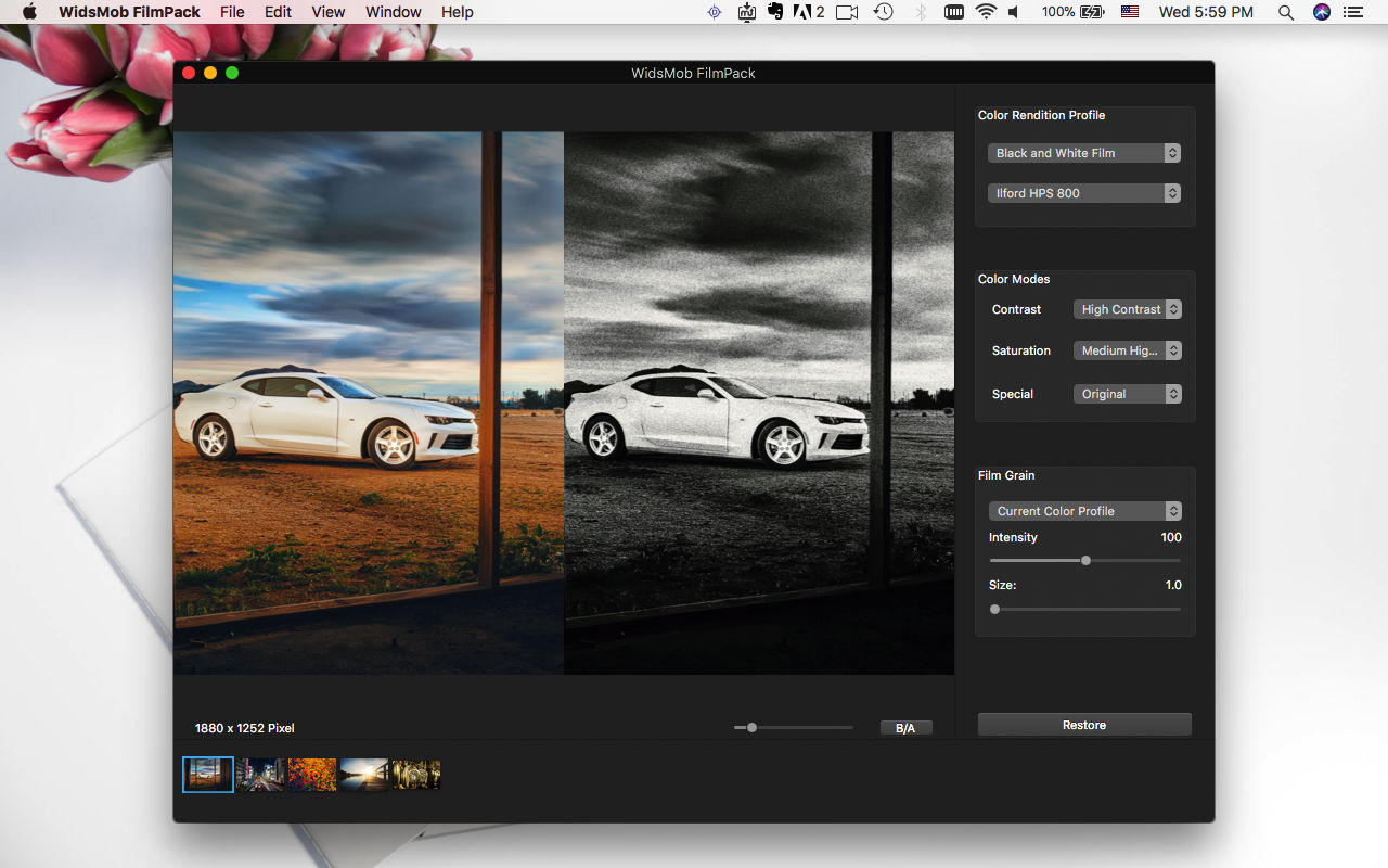 WidsMob FilmPack 2.9 照片滤镜软件 WidsMob FilmPack 2.9 照片滤镜软件