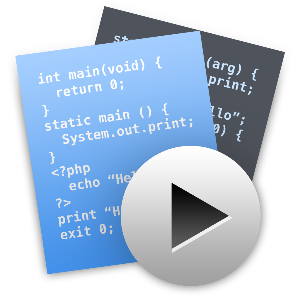 CodeRunner 3.1 Mac编程神器 CodeRunner 3.1 Mac编程神器