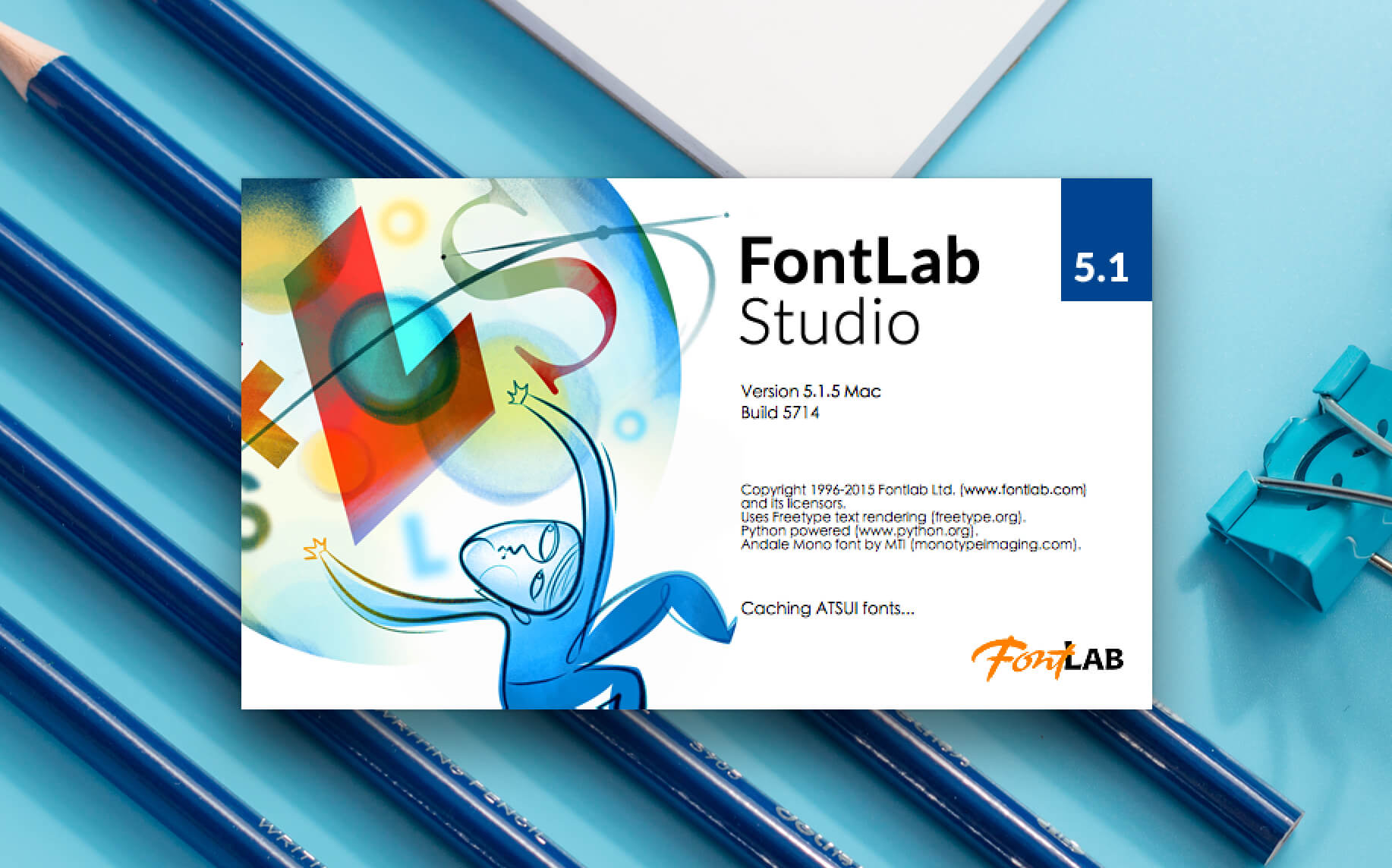 FontLab Studio 5.1.5 字体编辑器 FontLab Studio 5.1.5 字体编辑器