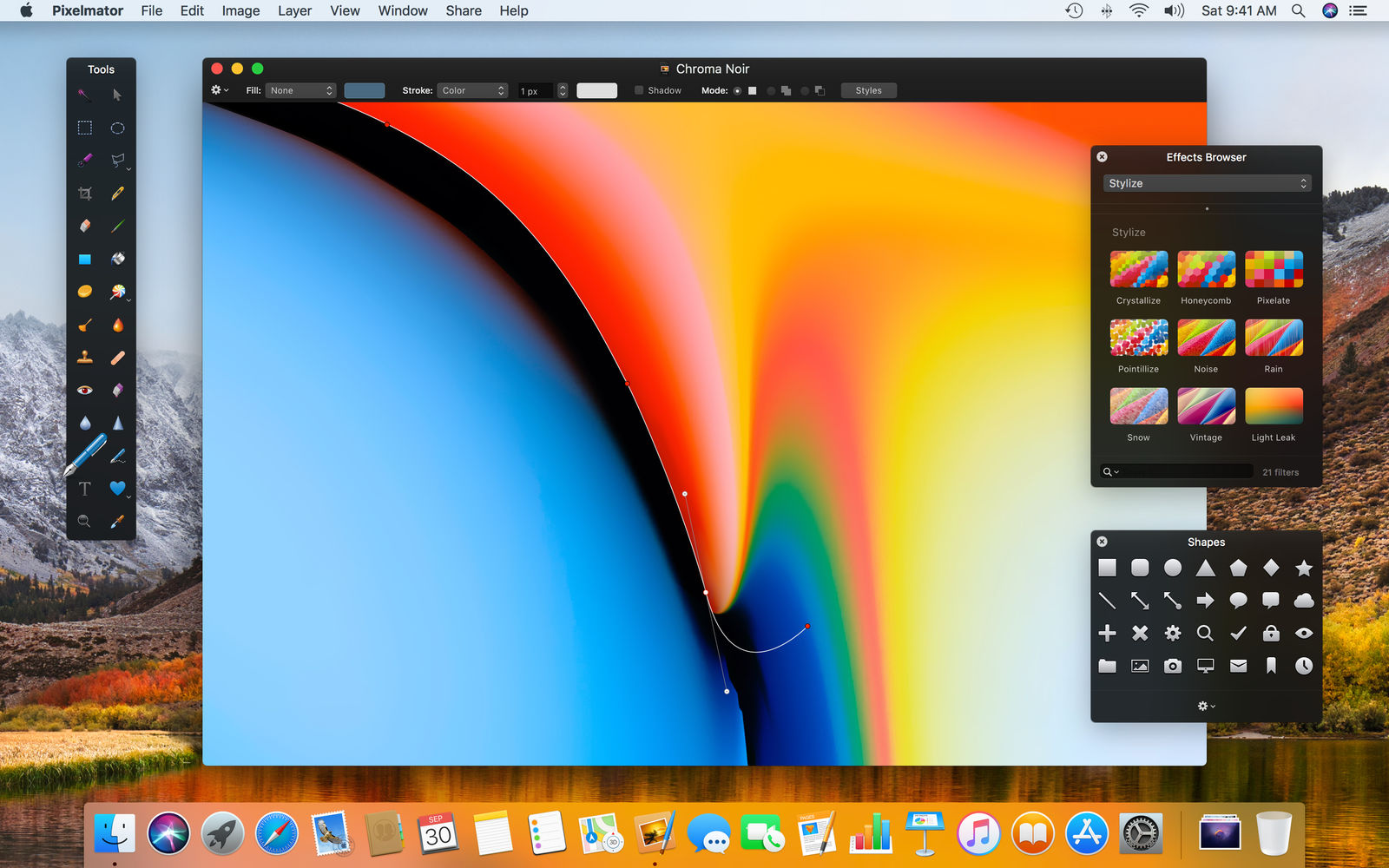 Pixelmator 3.9.11 最好的图像编辑器之一 Pixelmator 3.9.11 最好的图像编辑器之一
