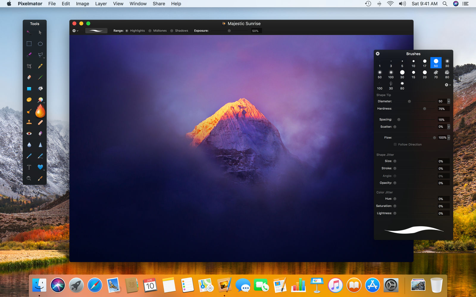 Pixelmator 3.9.11 最好的图像编辑器之一 Pixelmator 3.9.11 最好的图像编辑器之一