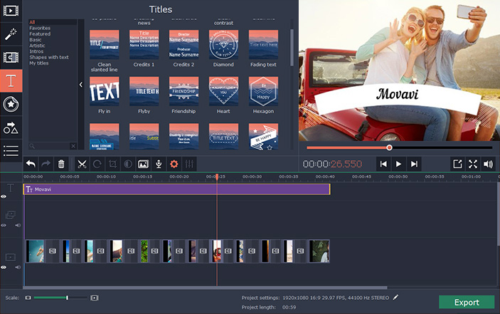 Movavi Video Editor Business 15.5.0 企业版视频编辑工具 Movavi Video Editor Business 15.5.0 企业版视频编辑工具