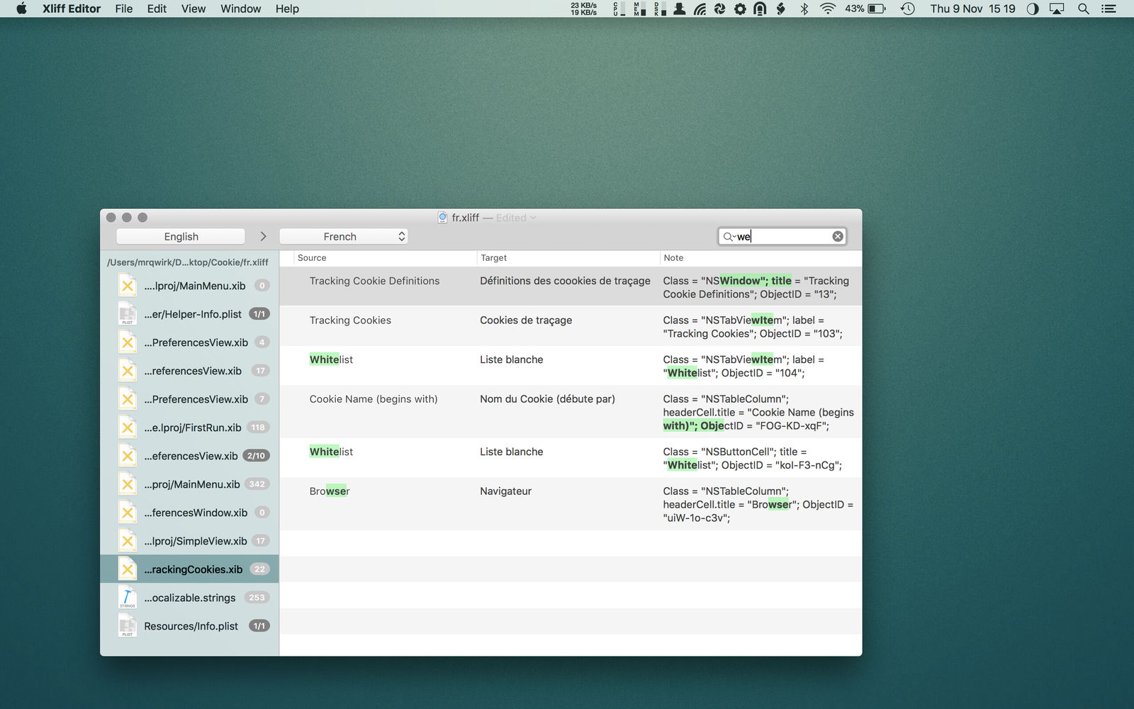 Xliff Editor 2.9.11 Xliff文件编辑软件 Xliff Editor 2.9.11 Xliff文件编辑软件