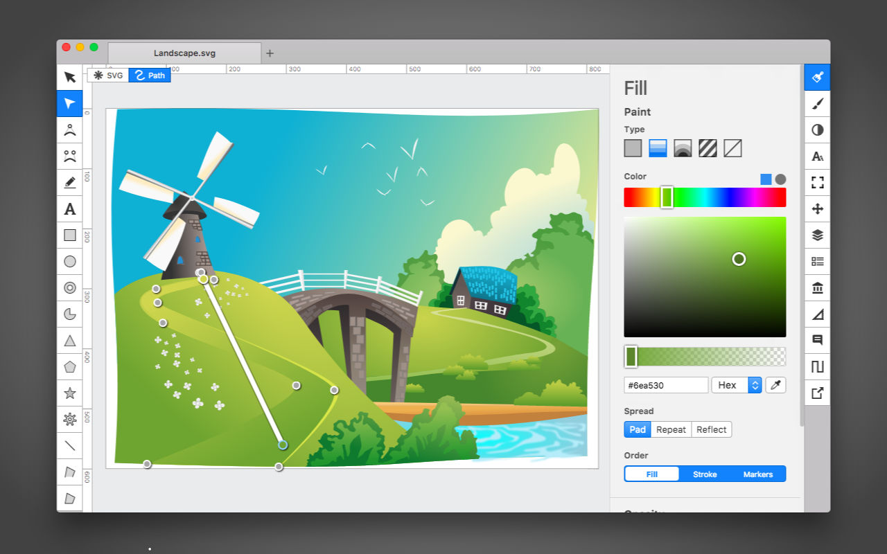 Boxy SVG 4.11.1 可缩放矢量图形编辑器 Boxy SVG 4.11.1 可缩放矢量图形编辑器