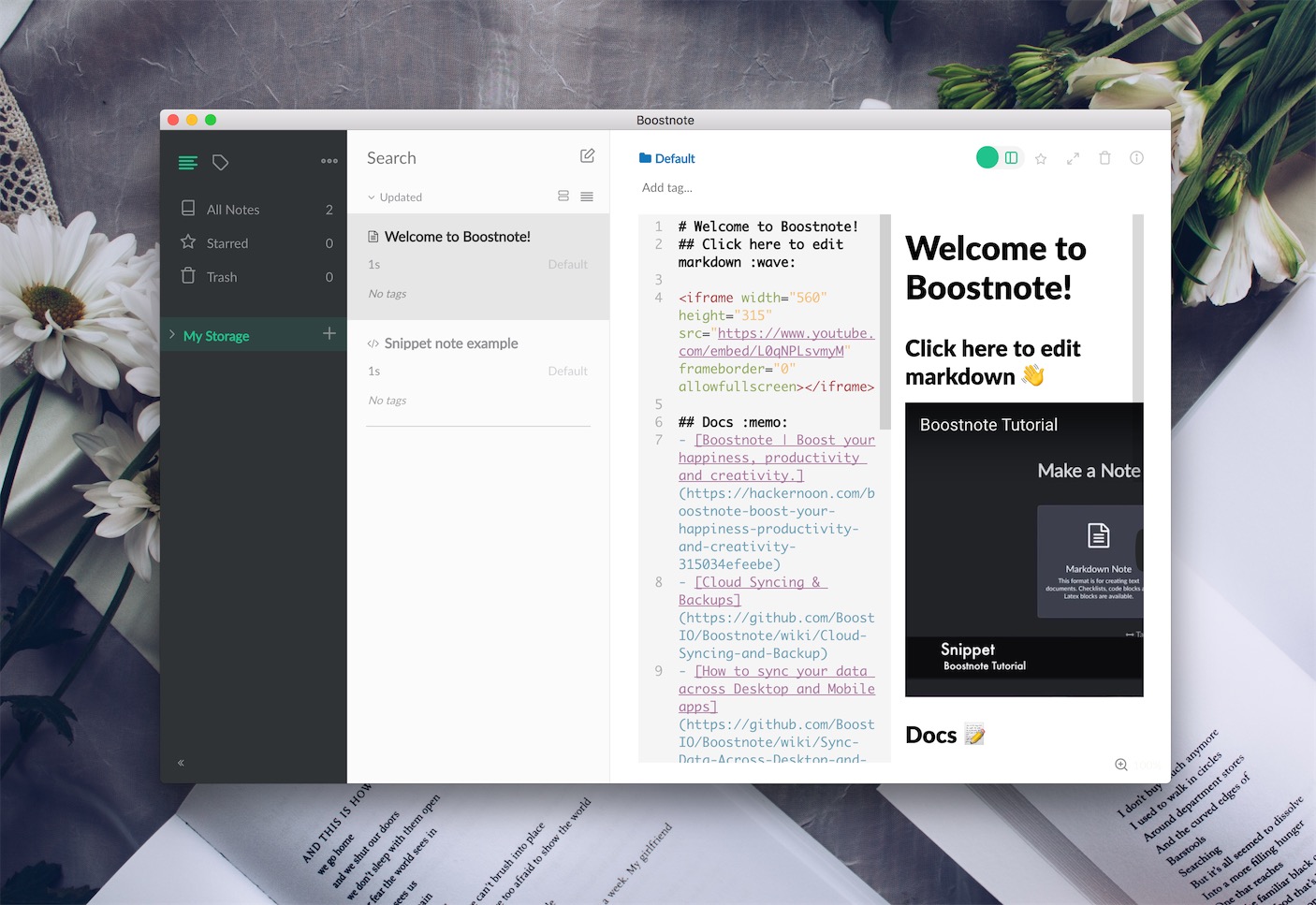 Boostnote 0.11.17 为程序员量身定做的笔记应用 Boostnote 0.11.17 为程序员量身定做的笔记应用