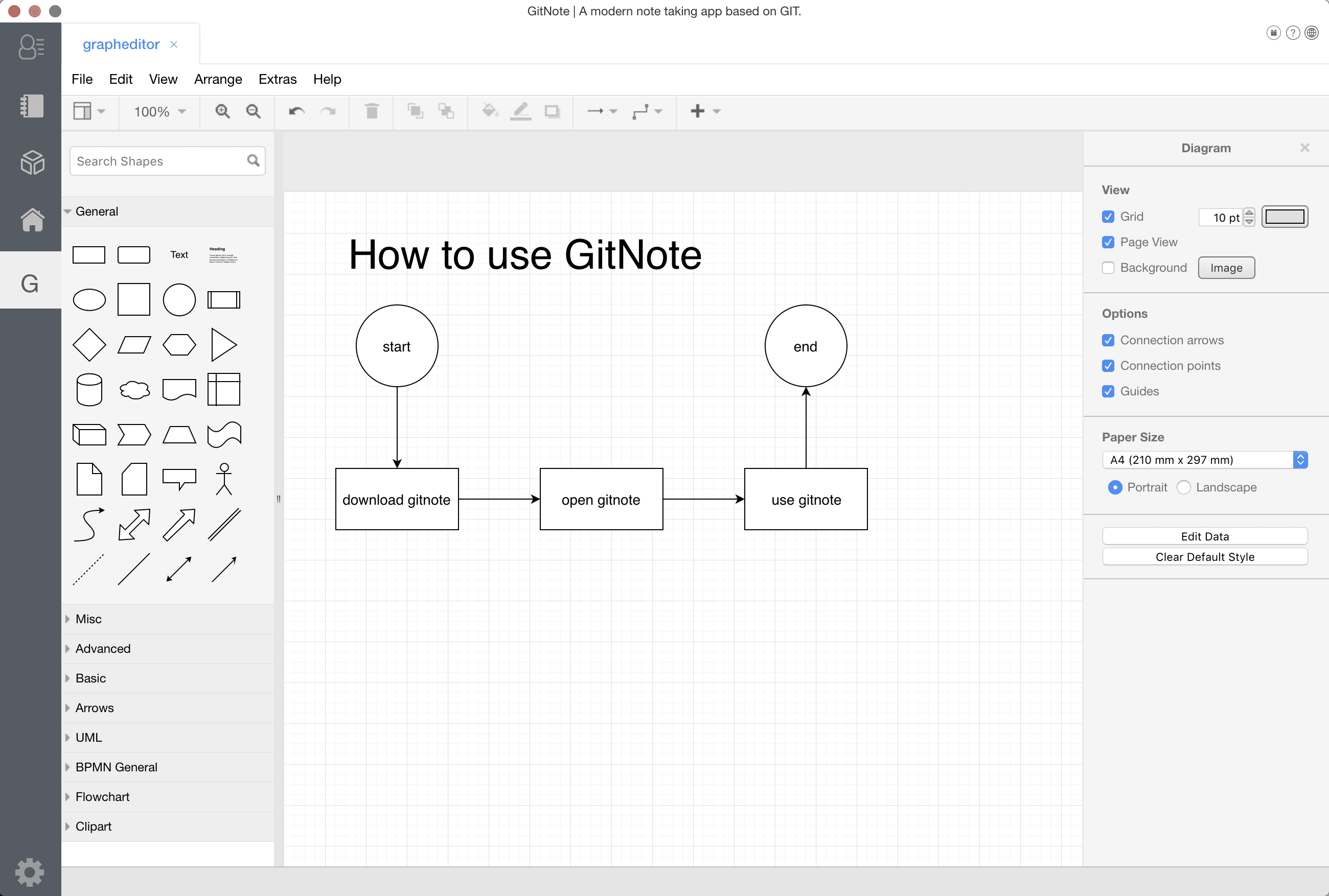 GitNote 3.0.3 GIT跨平台云笔记软件
