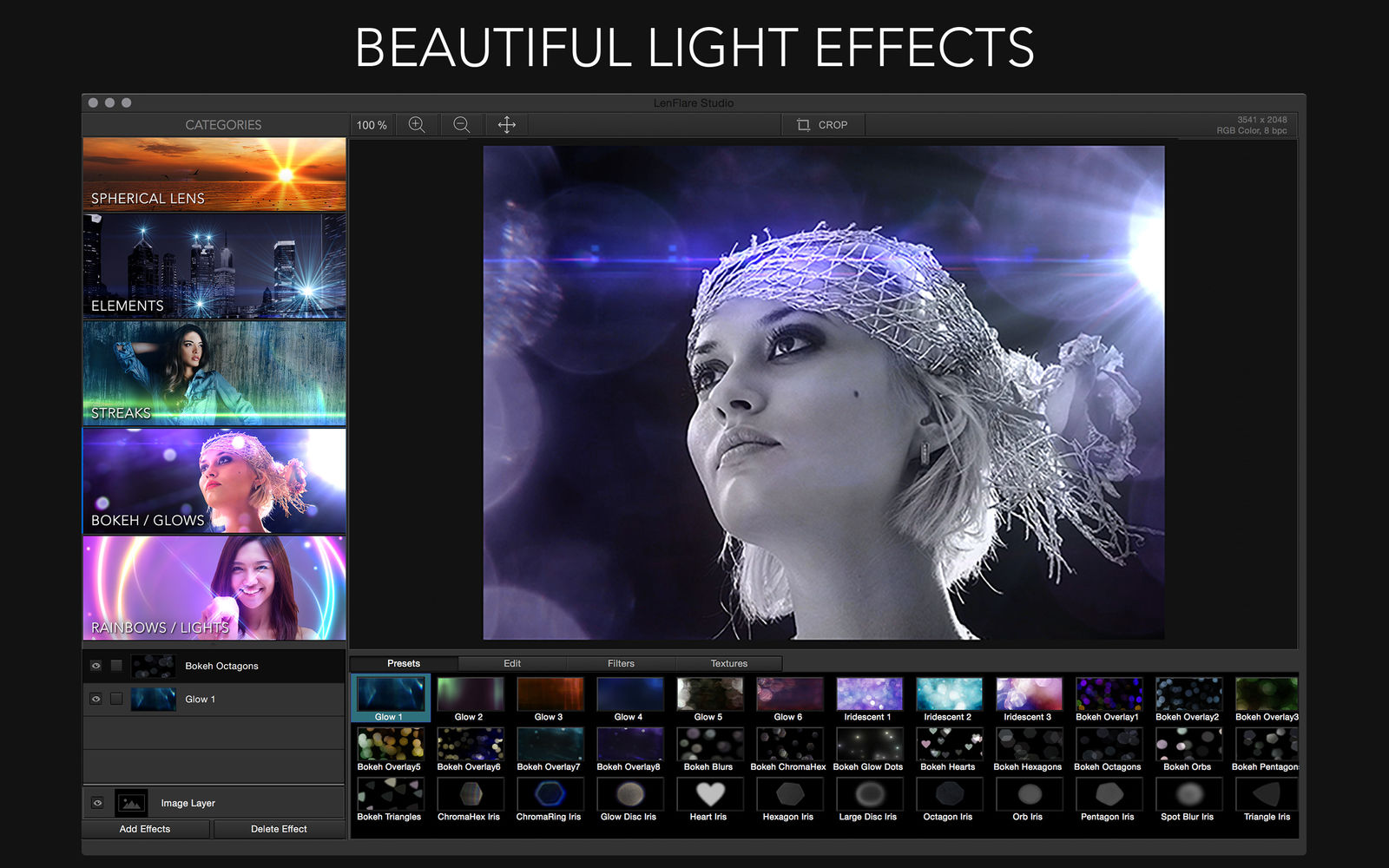 LensFlare Studio 6.6 光线处理工具 LensFlare Studio 6.6 光线处理工具