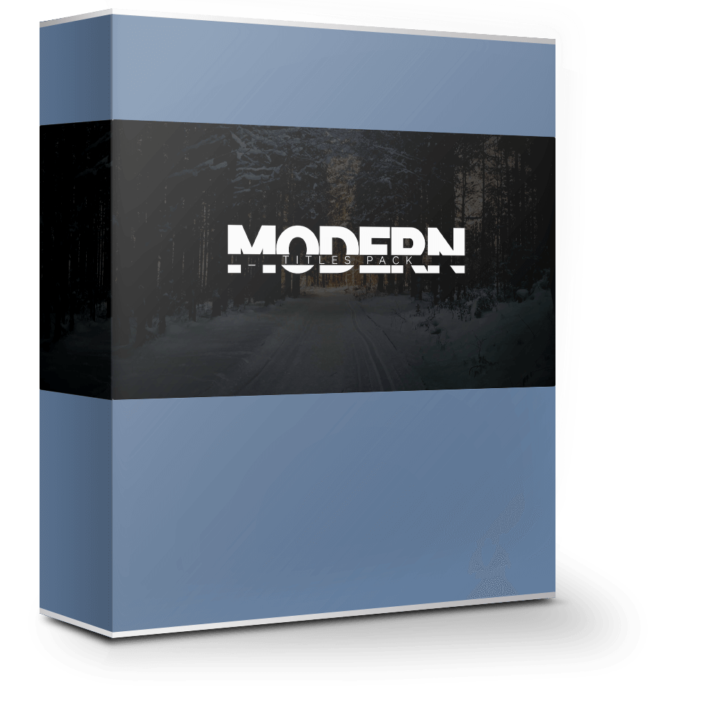 Modern Titles Pack 1.0 现代创意文字标题动画 Modern Titles Pack 1.0 现代创意文字标题动画