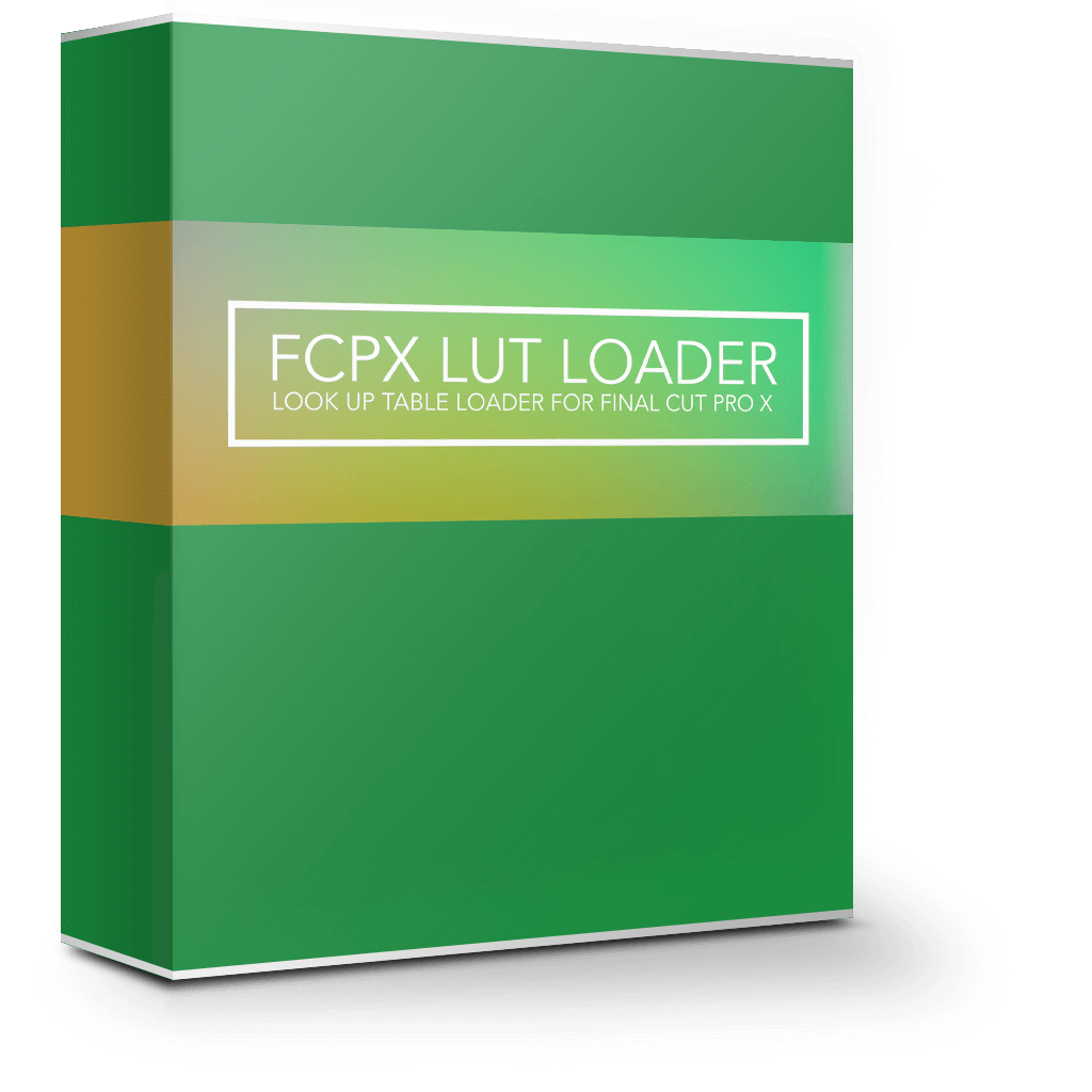 FCPX LUT Loader 1.1 专业LUTs文件加载工具 FCPX LUT Loader 1.1 专业LUTs文件加载工具