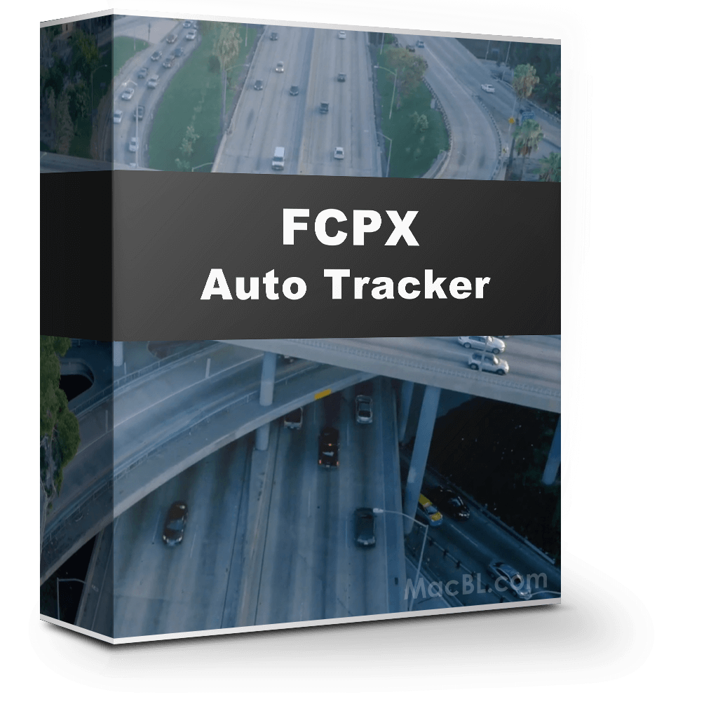 FCPX Auto Tracker 2 1.0 字体图标自动跟踪 FCPX Auto Tracker 2 1.0 字体图标自动跟踪