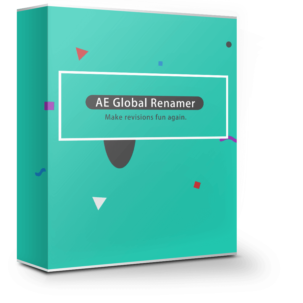 AE Global Renamer 2.1.4 批量重命名 AE Global Renamer 2.1.4 批量重命名