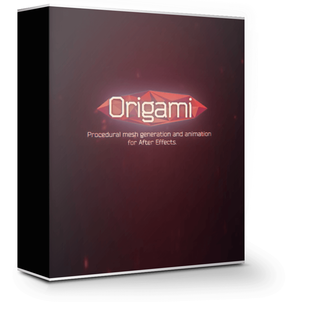 Origami for AE 1.2 网格效果动画生成工具 Origami for AE 1.2 网格效果动画生成工具