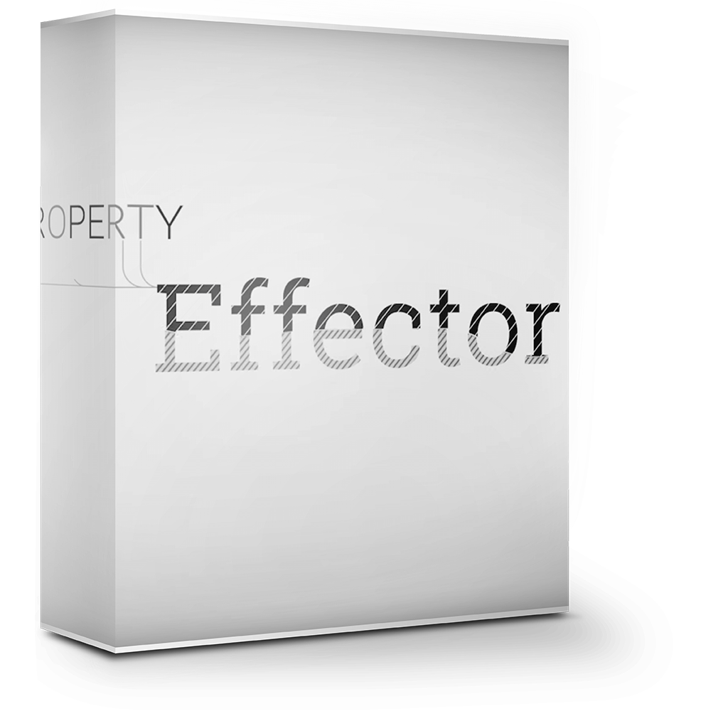 Property Effector 1.0.2 运动图形风格动画 Property Effector 1.0.2 运动图形风格动画