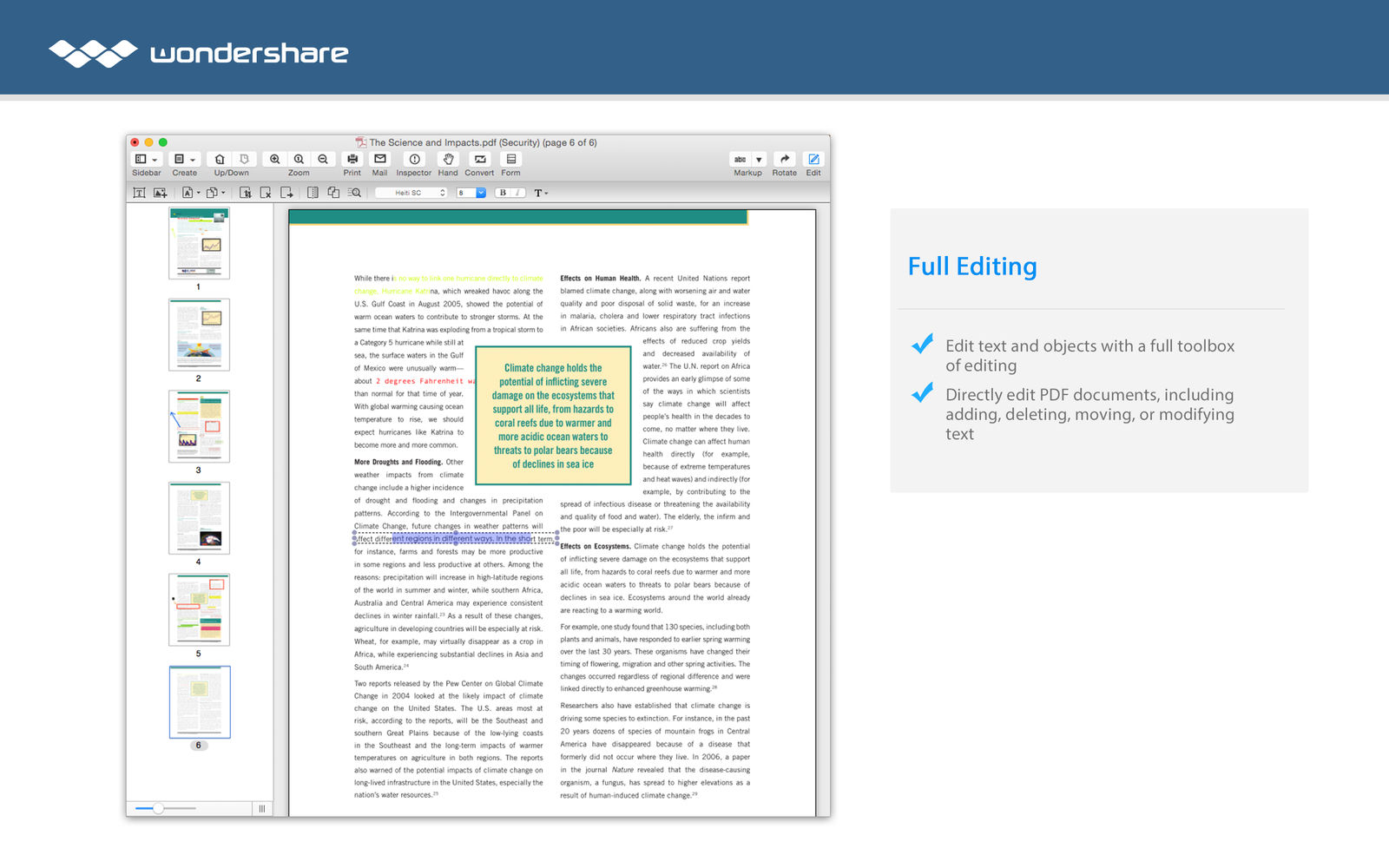 Wondershare PDF Editor Pro 5.4.6 PDF文件编辑软件 Wondershare PDF Editor Pro 5.4.6 PDF文件编辑软件