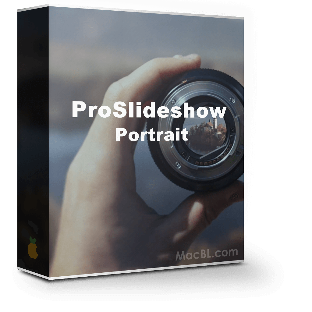 ProSlideshow Portrait 1.0 人像背景抠像分离图文视觉动画 ProSlideshow Portrait 1.0 人像背景抠像分离图文视觉动画
