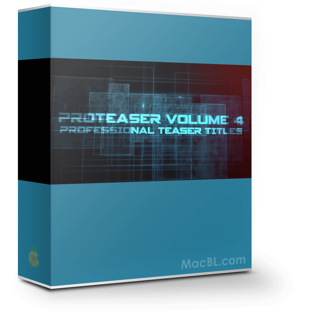 Proteaser Volume 4 1.0 电影片头文字动态字幕 Proteaser Volume 4 1.0 电影片头文字动态字幕