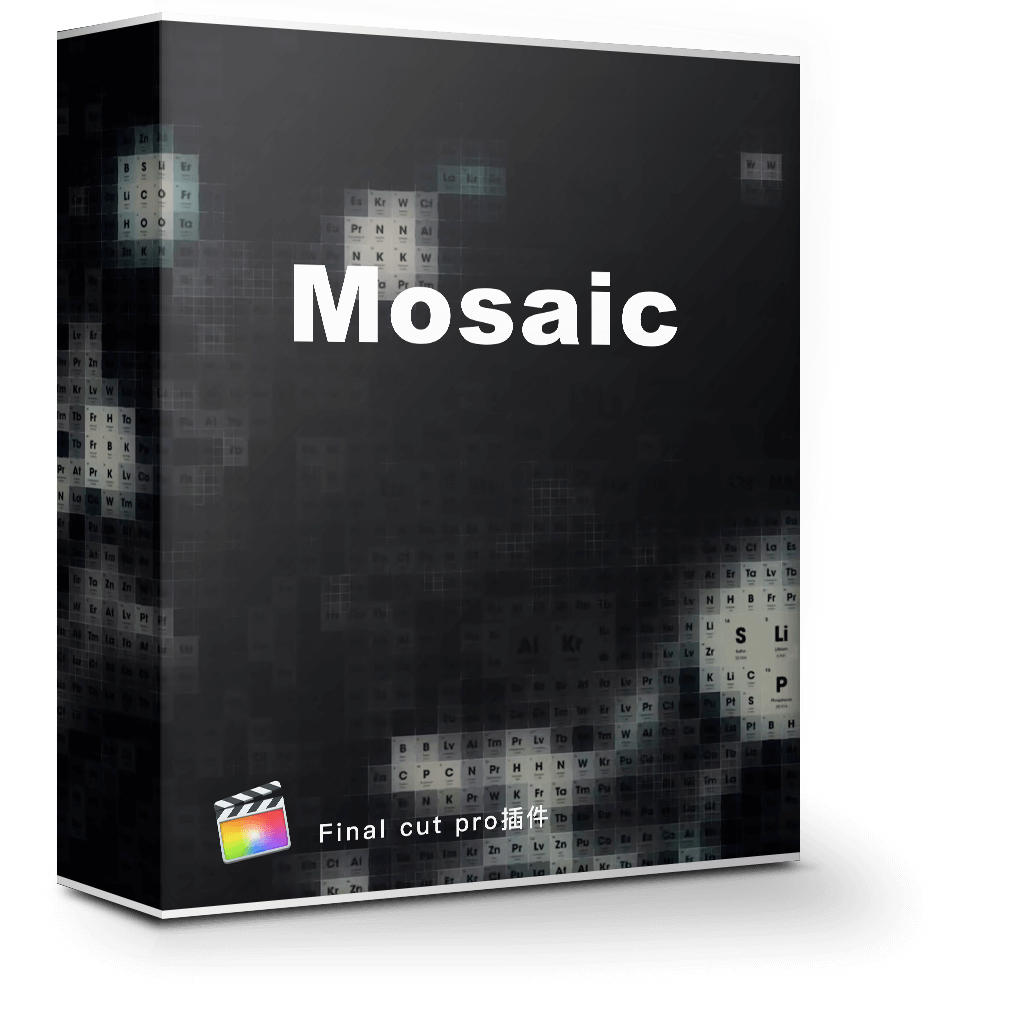 Yanobox Mosaic 1.0.3 半调图像高级马赛克特效 Yanobox Mosaic 1.0.3 半调图像高级马赛克特效
