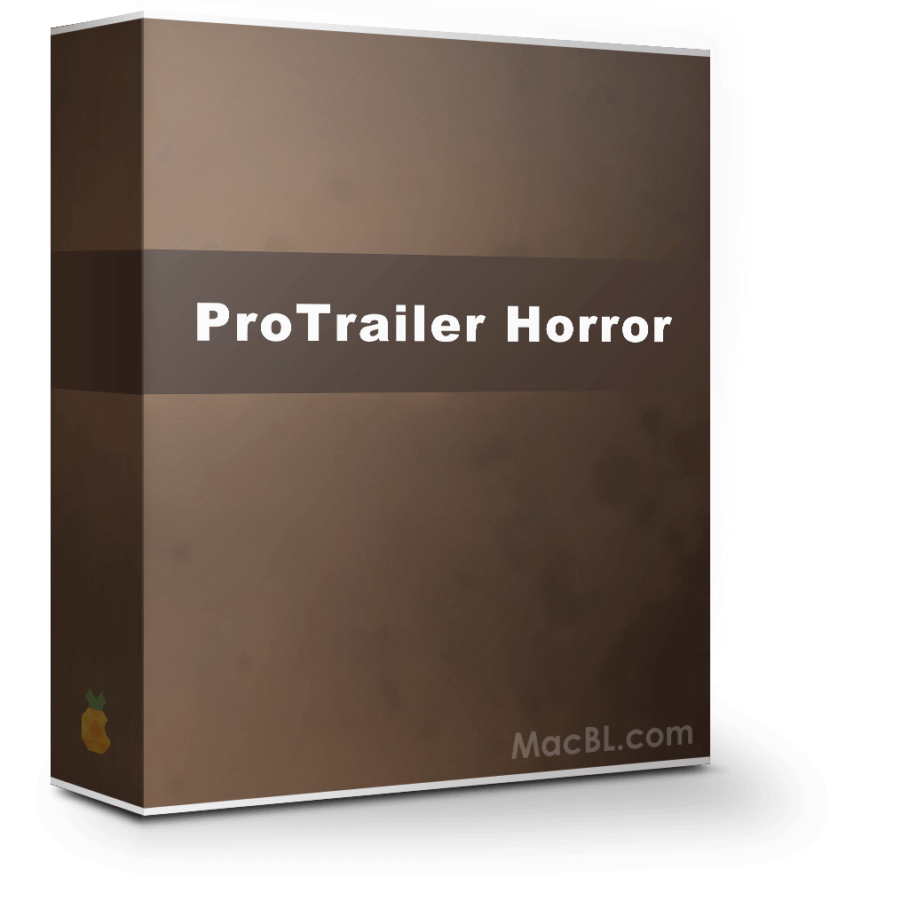 ProTrailer Horror 1.0 恐怖电影片头字幕动画效果 ProTrailer Horror 1.0 恐怖电影片头字幕动画效果