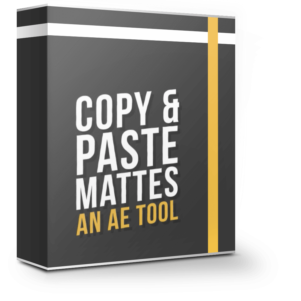 Copy Paste Mattes 1.5 遮罩复制粘贴工具 Copy Paste Mattes 1.5 遮罩复制粘贴工具