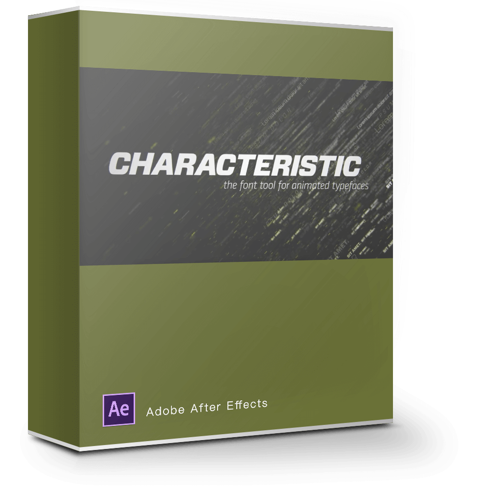 Characteristic 1.5.7 动画字体创建工具 Characteristic 1.5.7 动画字体创建工具