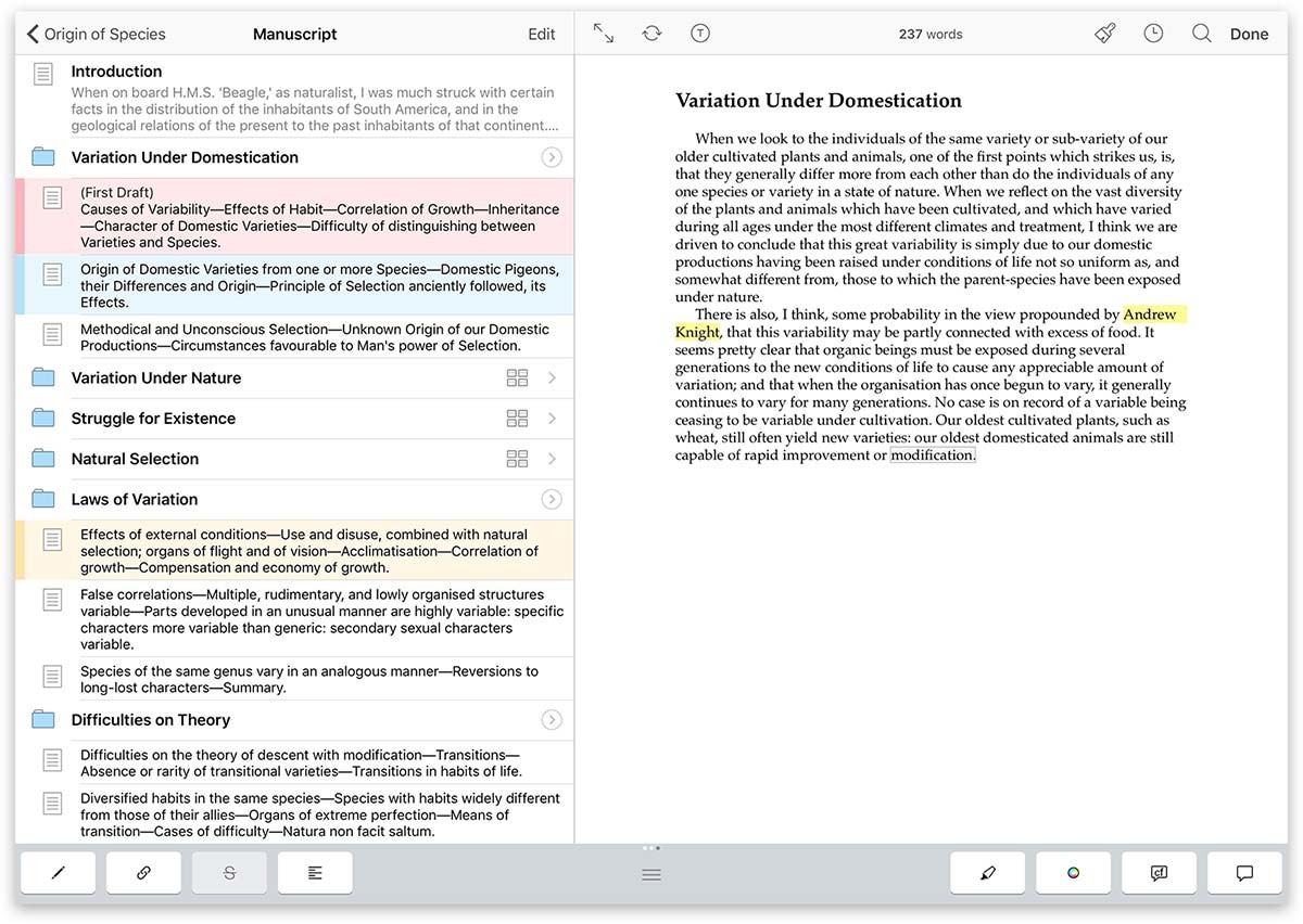 Scrivener 3.2.3 文字处理工具 Scrivener 3.2.3 文字处理工具