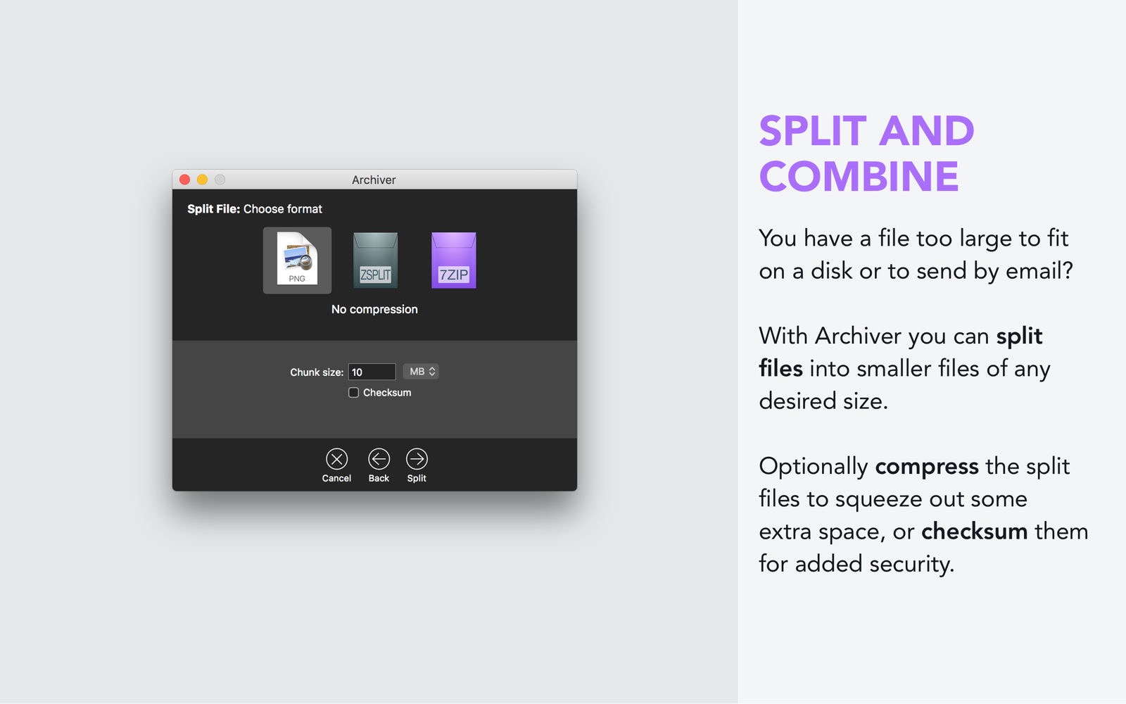 Archiver 4.0.0 fix 分割合并解压缩工具 Archiver 4.0.0 fix 分割合并解压缩工具