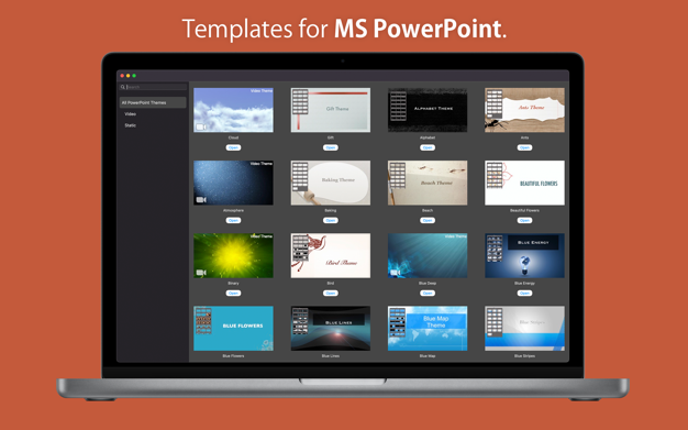 Template for MS PowerPoint 6.0 for Mac|Mac版下载 | PPT模版