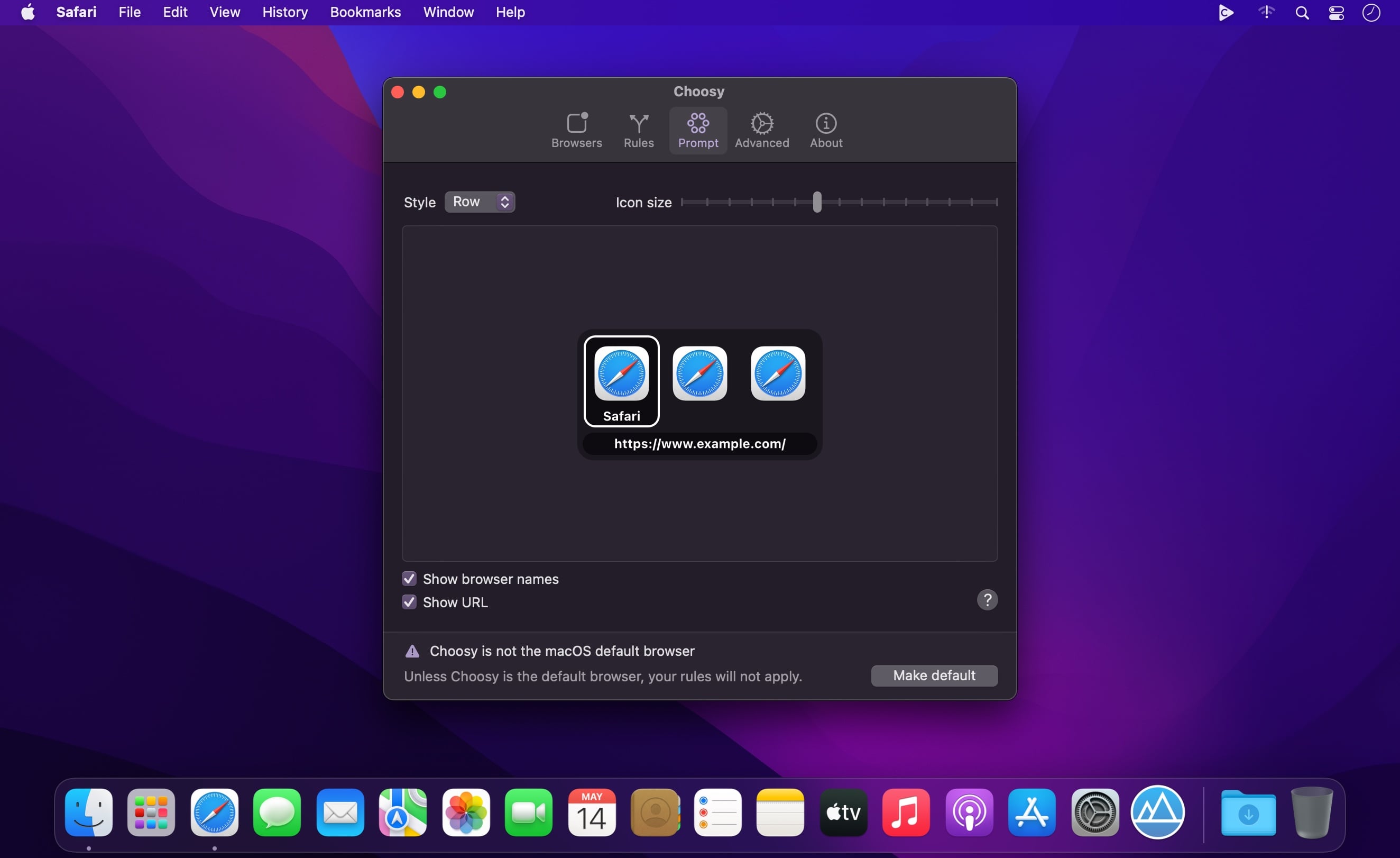 Choosy 2.2.1 for Mac|Mac版下载 | 用不同浏览器打开指定链接