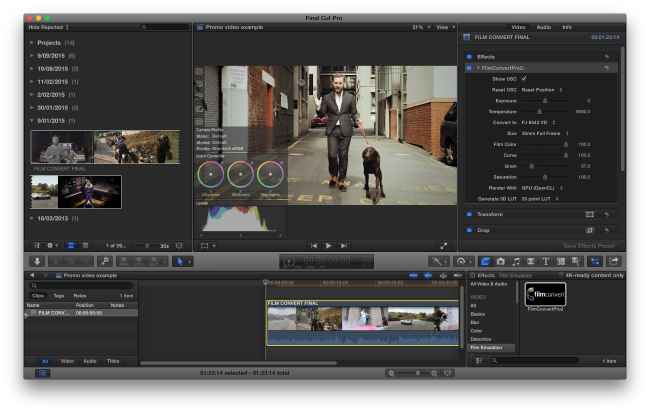 FilmConvert Nitrate for FCPX 3.22 for Mac|Mac版下载 | FCPX 电影特效插件