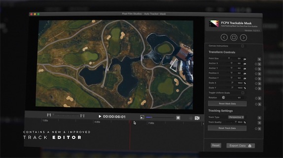 Pixel Film Studios - FCPX Auto Tracker Outline 2.2 for Mac|Mac版下载 | FCPX 轮廓自动跟踪插件