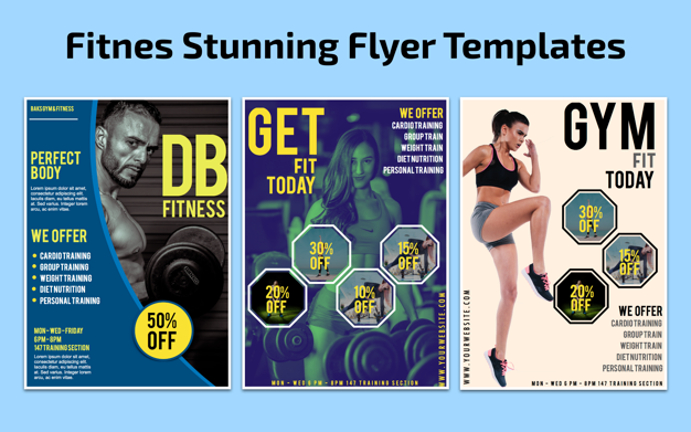 Flyer Creator - Poster Desig鈥猲 1.3 for Mac|Mac版下载 | 海报设计模版合集