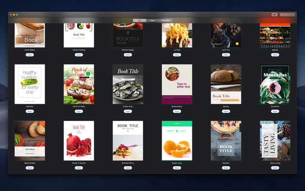Cookbook Author - Templates 2.0.4 for Mac|Mac版下载 | ibook author食谱模板