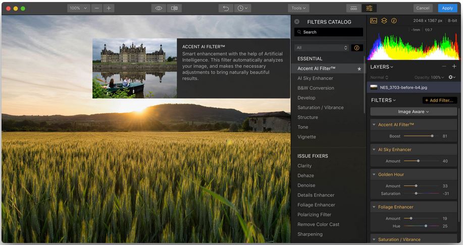 Luminar Flex 1.1.0 for Mac|Mac版下载 | 摄影滤镜