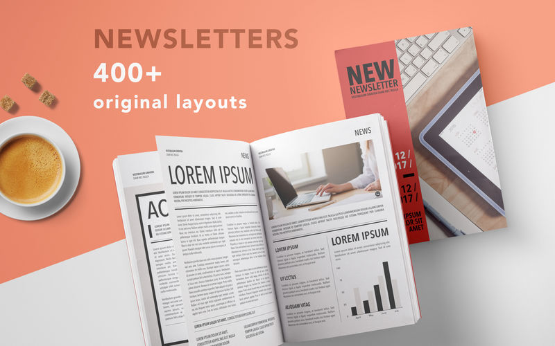 Newsletters Templates - GN 2.0.1 for Mac|Mac版下载 | Pages模板