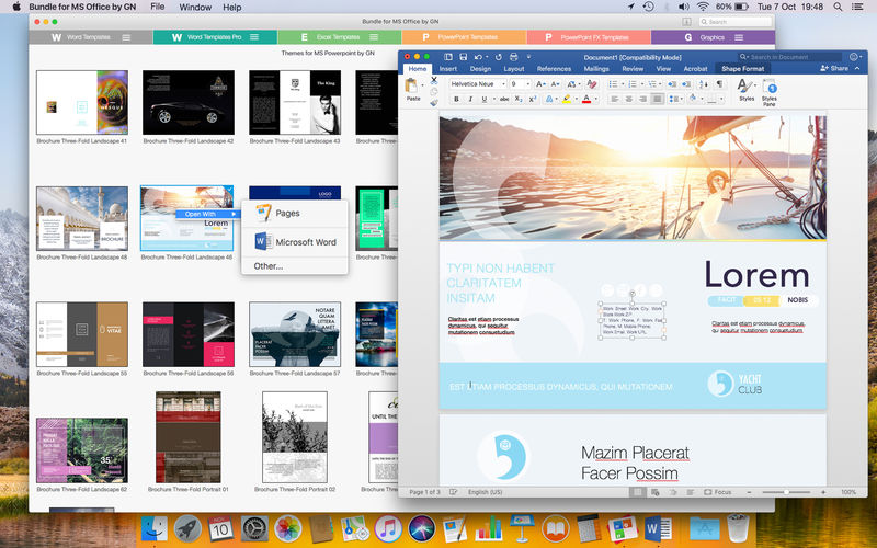 Bundle for Office GN Templates 7.0.3 for Mac|Mac版下载 | Office模板套件