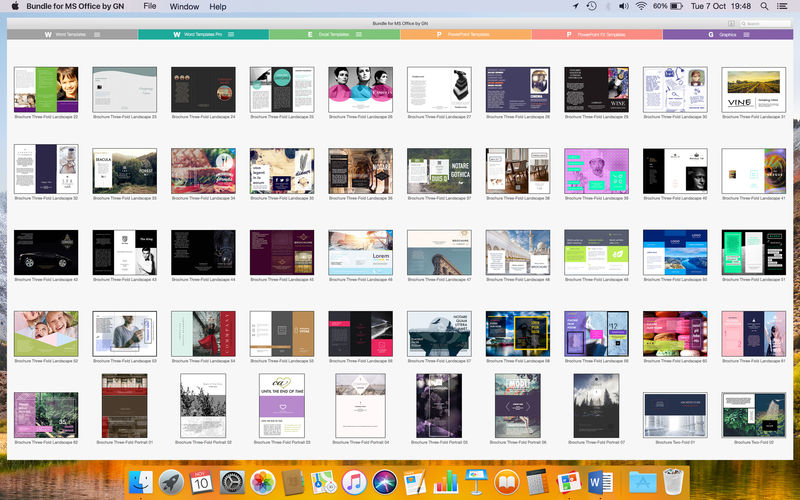 Bundle for Office GN Templates 7.0.3 for Mac|Mac版下载 | Office模板套件