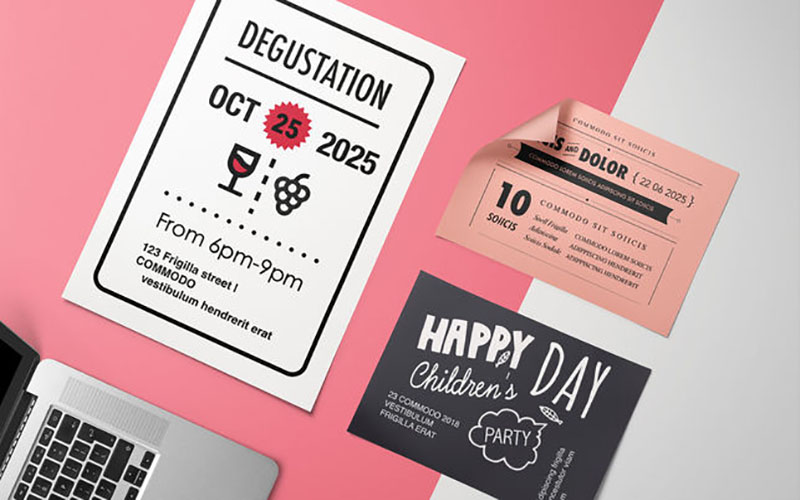 Invitation Templates - DesiGN 2.0.1 for Mac|Mac版下载 | Pages模板