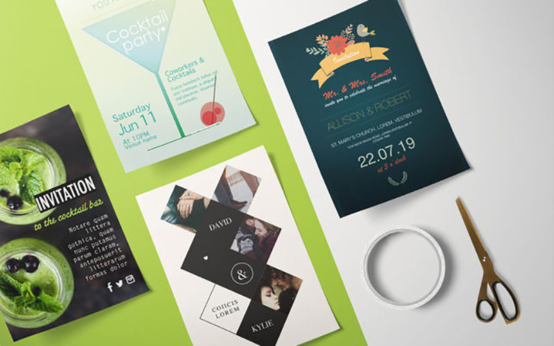 Invitation Templates - DesiGN 2.0.1 for Mac|Mac版下载 | Pages模板