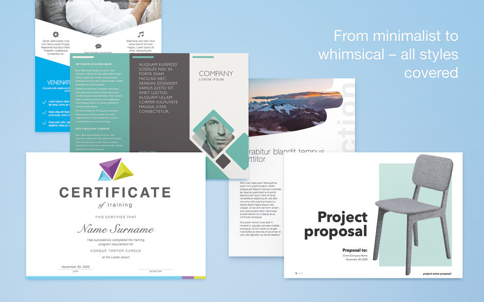 Business Print Lab - Templates 3.3.3 for Mac|Mac版下载 | Pages模板