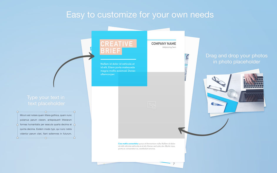 Business Print Lab - Templates 3.3.3 for Mac|Mac版下载 | Pages模板