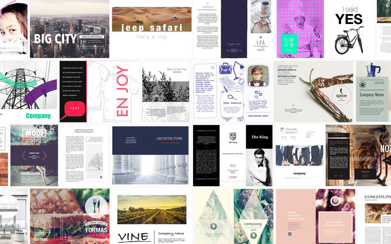 Brochure Templates - DesiGN 3.0.2 for Mac|Mac版下载 | Pages宣传册模板