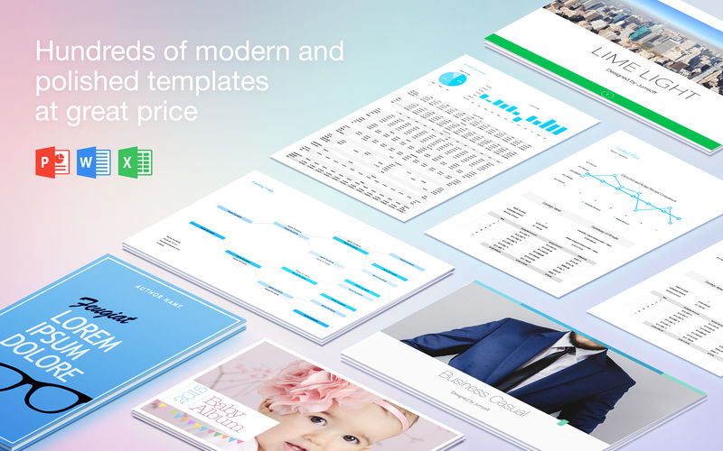 Templates Expert for MS Office 3.5 for Mac|Mac版下载 | Office模板套件